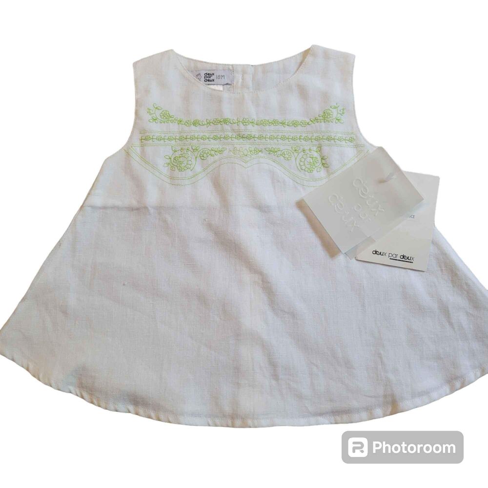 NWT Girl's size 18 months Deux Par Deux Top